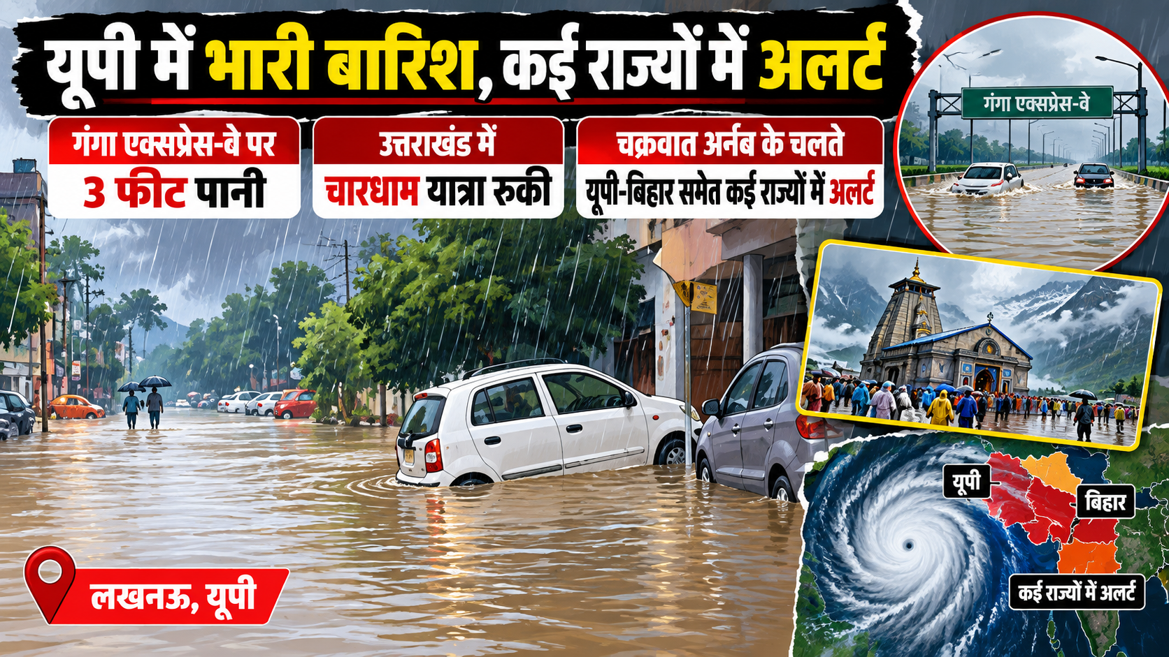 हिमाचल में बारिश के बीच कई इलाकों में बर्फबारी, 27 सितंबर को ऑरेंज अलर्ट; जानें मौसम का हाल