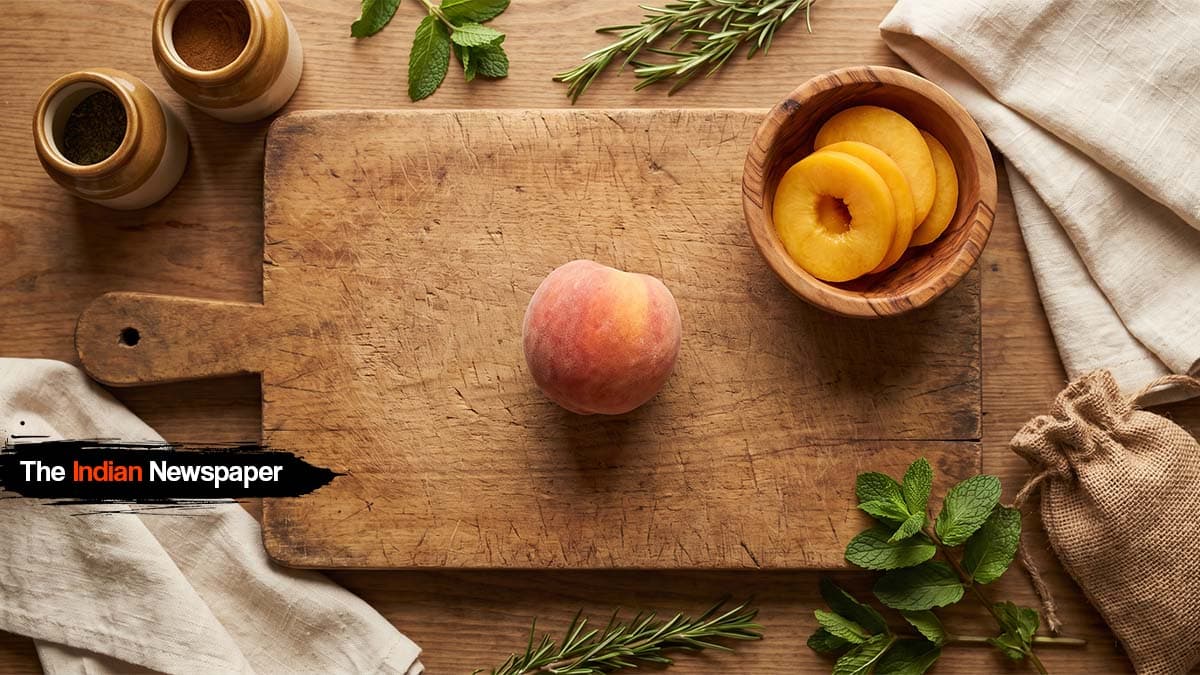 आड़ू (Peach): नरम और रसदार फल – विटामिन A, C और फाइबर का मीठा स्रोत