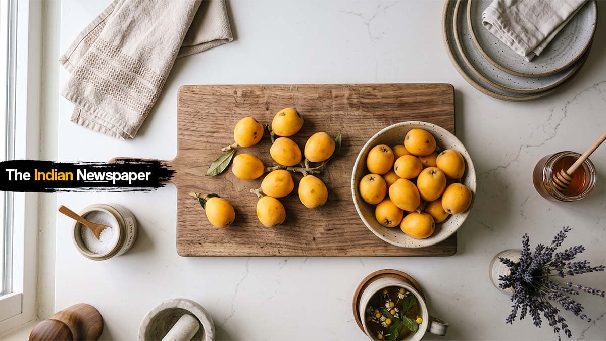 लोकट (Loquat): सुनहरा-नारंगी छोटा फल – आंखों, इम्यूनिटी और पाचन का हिल एरिया सुपरफल